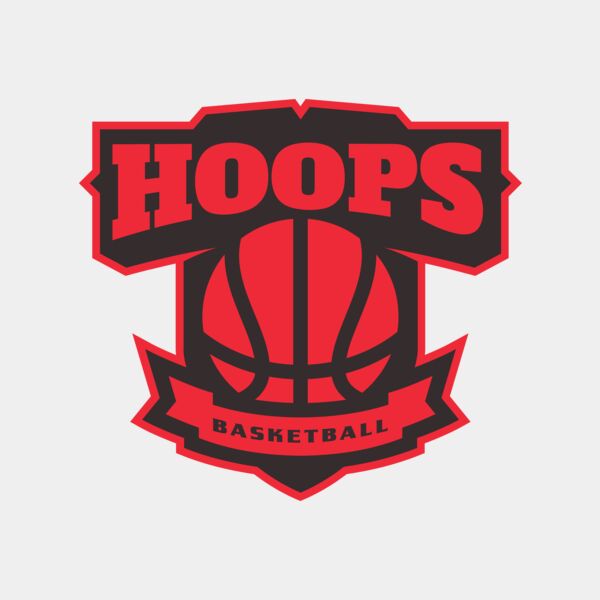 Hoops Basketball logo template  Thumbnail