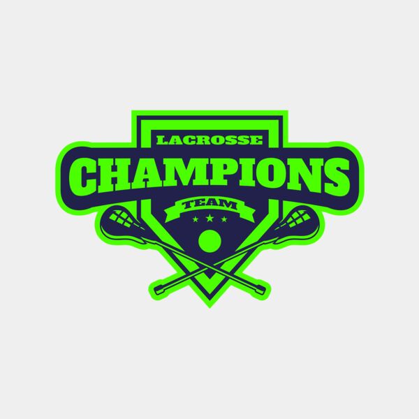 Champions Lacrosse Team Logo Template	 Thumbnail