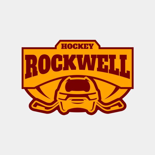 Rockwell Hockey logo template 02 Thumbnail