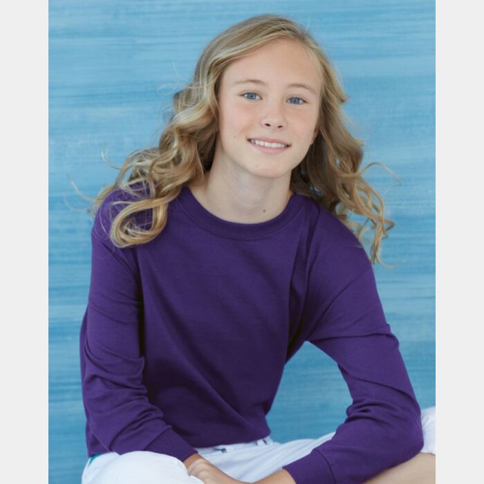  Heavy Cotton™ Long Sleeve T-Shirt (Youth) Thumbnail