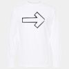 Gold Soft Touch Long Sleeve T-Shirt (Adult) Thumbnail
