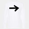 Gold Soft Touch Long Sleeve T-Shirt (Adult) Thumbnail