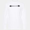 Gold Soft Touch Long Sleeve T-Shirt (Adult) Thumbnail