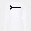 Gold Soft Touch Long Sleeve T-Shirt (Adult) Thumbnail