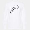 Gold Soft Touch Long Sleeve T-Shirt (Adult) Thumbnail
