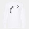Gold Soft Touch Long Sleeve T-Shirt (Adult) Thumbnail