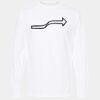 Gold Soft Touch Long Sleeve T-Shirt (Adult) Thumbnail