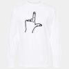 Gold Soft Touch Long Sleeve T-Shirt (Adult) Thumbnail