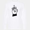 Gold Soft Touch Long Sleeve T-Shirt (Adult) Thumbnail