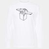 Gold Soft Touch Long Sleeve T-Shirt (Adult) Thumbnail