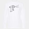Gold Soft Touch Long Sleeve T-Shirt (Adult) Thumbnail