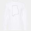 Gold Soft Touch Long Sleeve T-Shirt (Adult) Thumbnail