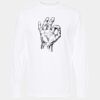 Gold Soft Touch Long Sleeve T-Shirt (Adult) Thumbnail