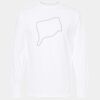 Gold Soft Touch Long Sleeve T-Shirt (Adult) Thumbnail