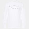 Gold Soft Touch Long Sleeve T-Shirt (Adult) Thumbnail