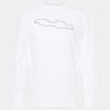 Gold Soft Touch Long Sleeve T-Shirt (Adult) Thumbnail