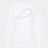 Gold Soft Touch Long Sleeve T-Shirt (Adult) Thumbnail