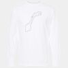 Gold Soft Touch Long Sleeve T-Shirt (Adult) Thumbnail