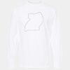 Gold Soft Touch Long Sleeve T-Shirt (Adult) Thumbnail