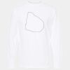 Gold Soft Touch Long Sleeve T-Shirt (Adult) Thumbnail
