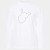 Gold Soft Touch Long Sleeve T-Shirt (Adult) Thumbnail