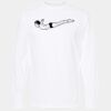 Gold Soft Touch Long Sleeve T-Shirt (Adult) Thumbnail
