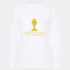 Gold Soft Touch Long Sleeve T-Shirt (Adult) Thumbnail