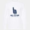 Gold Soft Touch Long Sleeve T-Shirt (Adult) Thumbnail