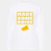 Gold Soft Touch Long Sleeve T-Shirt (Adult) Thumbnail