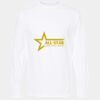 Gold Soft Touch Long Sleeve T-Shirt (Adult) Thumbnail