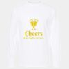 Gold Soft Touch Long Sleeve T-Shirt (Adult) Thumbnail