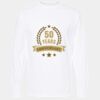 Gold Soft Touch Long Sleeve T-Shirt (Adult) Thumbnail