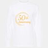 Gold Soft Touch Long Sleeve T-Shirt (Adult) Thumbnail