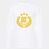 Gold Soft Touch Long Sleeve T-Shirt (Adult) Thumbnail
