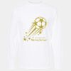 Gold Soft Touch Long Sleeve T-Shirt (Adult) Thumbnail