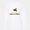 Gold Soft Touch Long Sleeve T-Shirt (Adult) Thumbnail