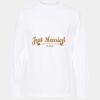 Gold Soft Touch Long Sleeve T-Shirt (Adult) Thumbnail