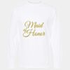 Gold Soft Touch Long Sleeve T-Shirt (Adult) Thumbnail