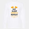 Gold Soft Touch Long Sleeve T-Shirt (Adult) Thumbnail