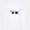 Gold Soft Touch Long Sleeve T-Shirt (Adult) Thumbnail