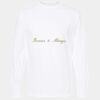 Gold Soft Touch Long Sleeve T-Shirt (Adult) Thumbnail