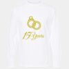 Gold Soft Touch Long Sleeve T-Shirt (Adult) Thumbnail