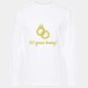 Gold Soft Touch Long Sleeve T-Shirt (Adult) Thumbnail