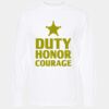 Gold Soft Touch Long Sleeve T-Shirt (Adult) Thumbnail